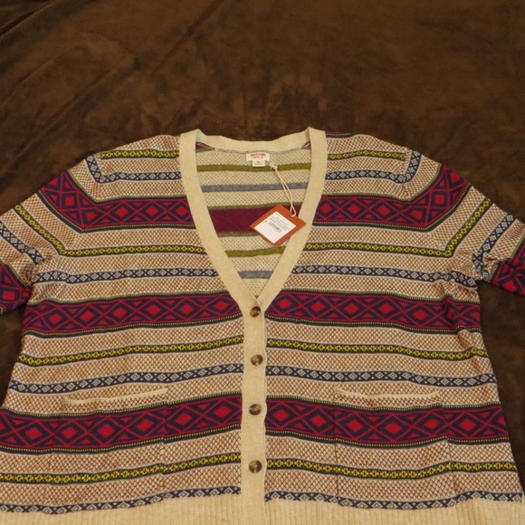 Mossimo Cardigan Sweater 2XL - NWT - Picture 2 of 8